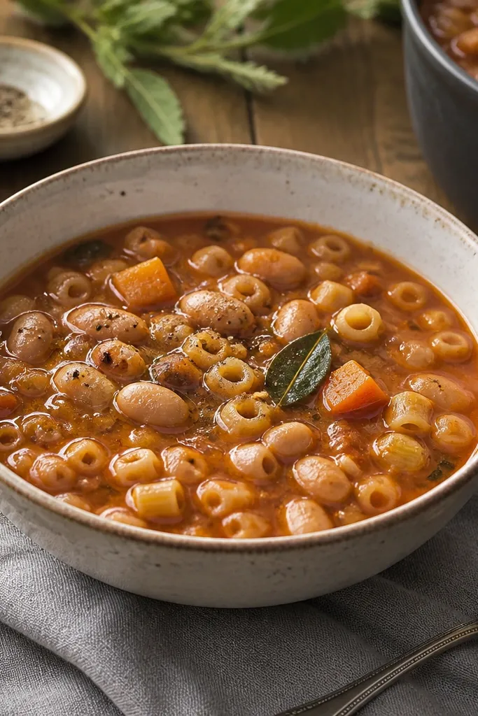 Pasta Fagioli Soup: The Thick, Hearty Bowl Italy Has Been Making for Centuries
