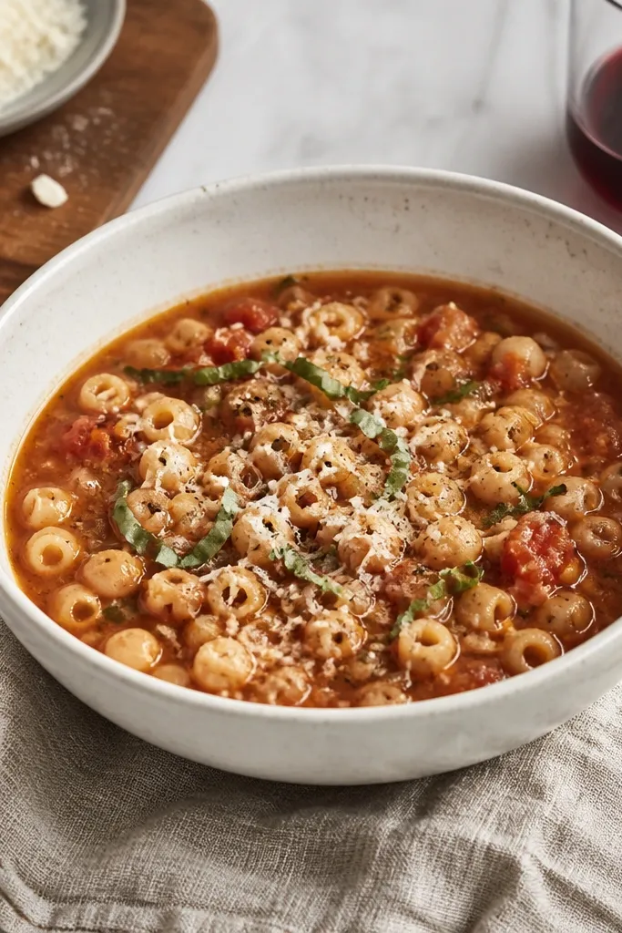 Stanley Tucci's Pasta Fagioli Recipe That the Internet Cannot Stop Making
